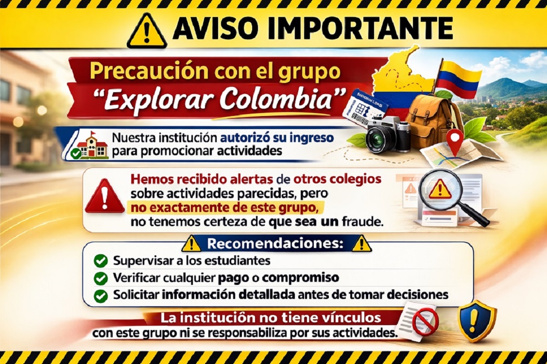 ALERTA GRUPO EXPLORAR COLOMBIA